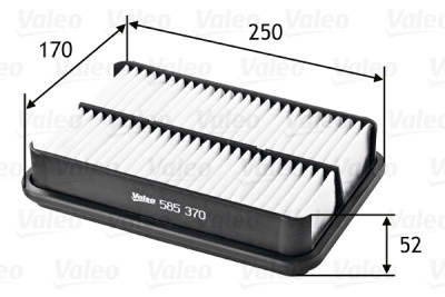 Filtro aria VALEO 585370