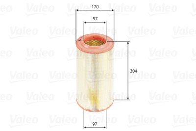 Filtro aria VALEO 585694