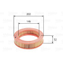 Filtro aria VALEO 585717