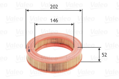 Filtro aria VALEO 585717
