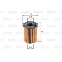 Filtro olio VALEO 586500