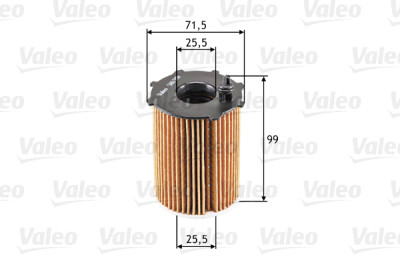 Filtro olio VALEO 586500