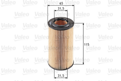 Filtro olio VALEO 586501