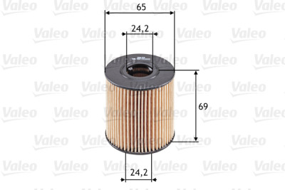 Filtro olio VALEO 586503
