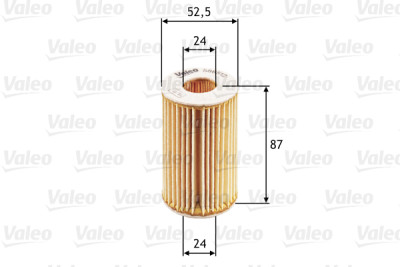 Filtro olio VALEO 586512