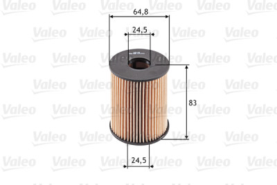 Filtro olio VALEO 586516