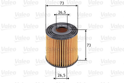 Filtro olio VALEO 586523