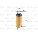 Filtro olio VALEO 586537