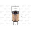 Filtro olio VALEO 586542