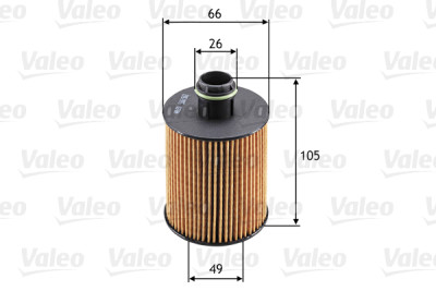 Filtro olio VALEO 586562