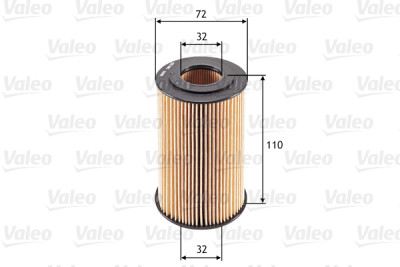 Filtro olio VALEO 586565