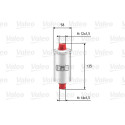 Filtro carburante VALEO 587200