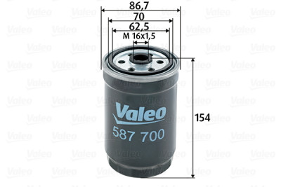 Filtro carburante VALEO 587700
