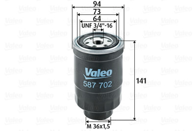 Filtro carburante VALEO 587702
