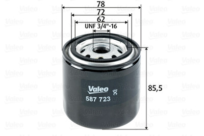 Filtro carburante VALEO 587723
