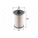Filtro carburante VALEO 587925