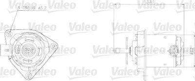 Elettromotore, Ventola radiatore