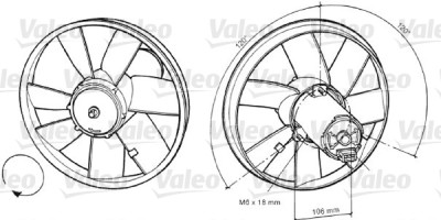 Ventola, Raffreddamento motore