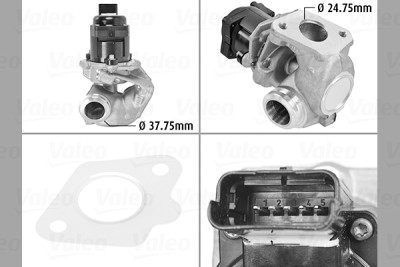 Valvola ricircolo gas scarico-EGR