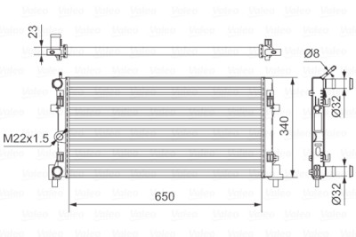 Radiatore, Raffreddamento motore