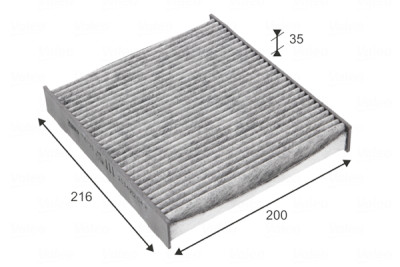 Filtro, aria abitacolo