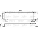 Radiador de aceite, aceite motor