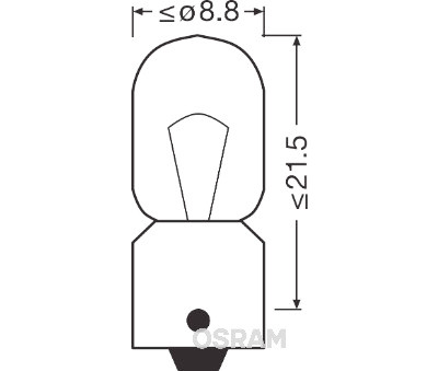 Lampada, luce lampeggiante OSRAM 3893