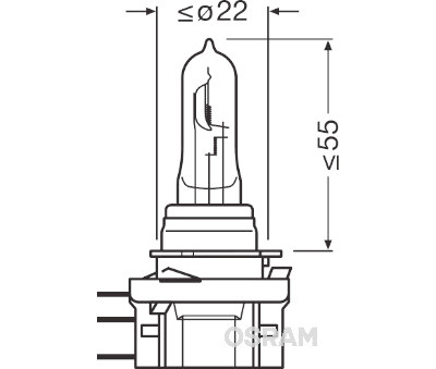 Lampada abbagliante OSRAM 64176
