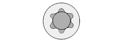 Set di bulloni per testata cilindrica GLASER T01004-00