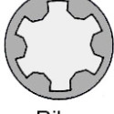 Set di bulloni per testata cilindrica GLASER T08128-00