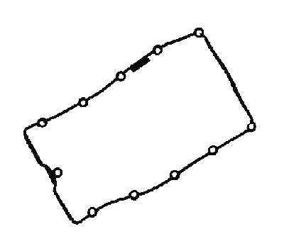 Guarnizione, coperchio testata cilindro GLASER X83029-01