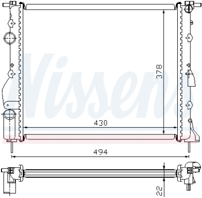 Radiatore, Raffreddamento motore