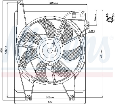 Ventola, Condensatore climatizzatore