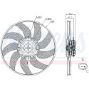 Ventola, Raffreddamento motore NISSENS 85728