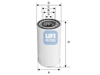 Filtro olio UFI 23.305.00