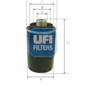 Filtro olio UFI 23.493.00