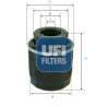 Filtro olio UFI 23.573.00