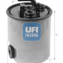 Filtro carburante UFI 24.007.00
