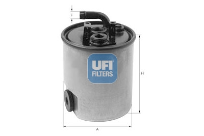 Filtro carburante UFI 24.007.00
