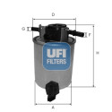 Filtro carburante UFI 24.020.01