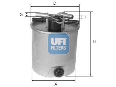 Filtro carburante UFI 24.026.01