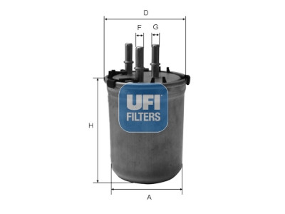 Filtro carburante UFI 24.033.00