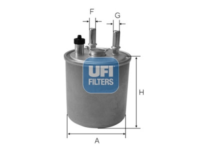 Filtro carburante UFI 24.073.00