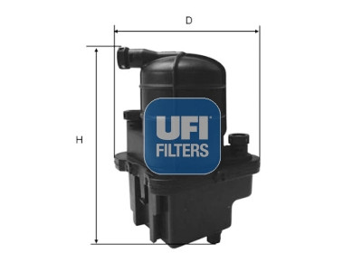 Filtro carburante UFI 24.088.00