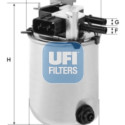 Filtro carburante UFI 24.095.04