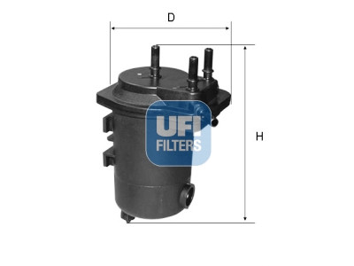 Filtro carburante UFI 24.098.00