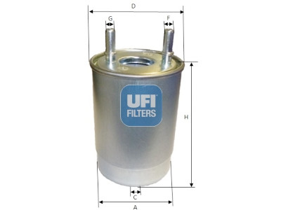 Filtro carburante UFI 24.113.00