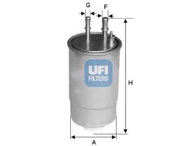 Filtro carburante UFI 24.117.00