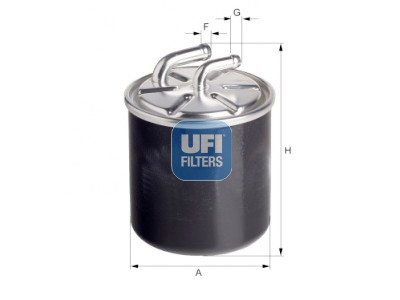 Filtro carburante UFI 24.126.00