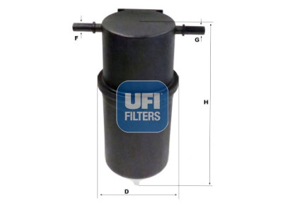 Filtro carburante UFI 24.144.00